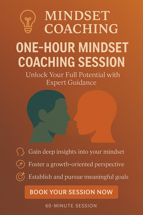 1 hour mindset coaching session